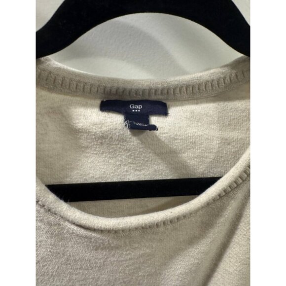 GAP Men's Large Beige Crewneck Pullover Sweater Long Sleeve Casual Lightweight - Picture 4 of 5